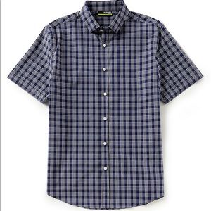 NEW Murano Slim-Fit Performance Dobby Woven Shirt